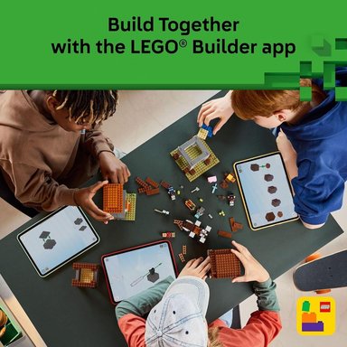 LEGO MINECRAFT PUESTO DE AVANZADA DE SAQUEADORES CON 3 MINIFIGURAS - 6