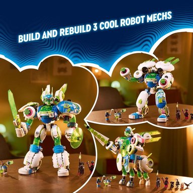 LEGO DREAMZZZ MATEO Y Z-BLOB, NAVE ESPACIAL Y ROBOT CON 3 OPCIONES DE CONSTRUCCIÓN - 4