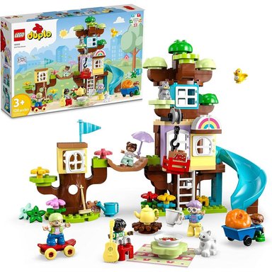 LEGO DUPLO CASA DEL ÁRBOL 3 EN 1 SET CREATIVO INFANTIL CON FIGURAS INCLUIDAS - 1