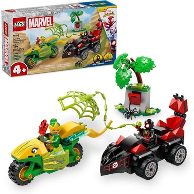 LEGO MARVEL SPIDEY Y SUS AMIGOS: PERSECUCIÓN CON SPIN Y ELECTRO DINOSAUR - 1