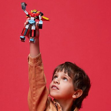 LEGO CREATOR 3 EN 1 SUPER ROBOTS SE TRANSFORMA EN DRAGÓN O AVIÓN DE JUGUETE - 2