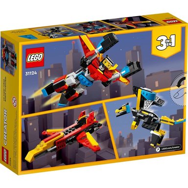 LEGO CREATOR 3 EN 1 SUPER ROBOTS SE TRANSFORMA EN DRAGÓN O AVIÓN DE JUGUETE - 6