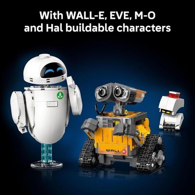 LEGO DISNEY Y PIXAR WALL-E Y EVE, SET DE CONSTRUCCIÓN PARA ADULTOS - 5