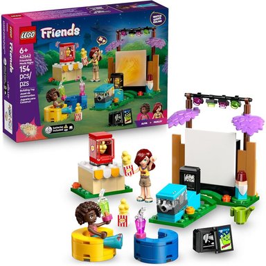 LEGO FRIENDS NOCHE DE CINE Y AMISTAD, JUEGO DE CONSTRUCCIÓN CON MINIMUÑECAS - 1