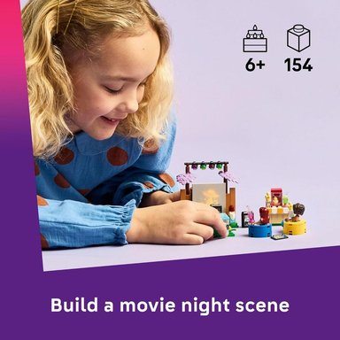 LEGO FRIENDS NOCHE DE CINE Y AMISTAD, JUEGO DE CONSTRUCCIÓN CON MINIMUÑECAS - 2