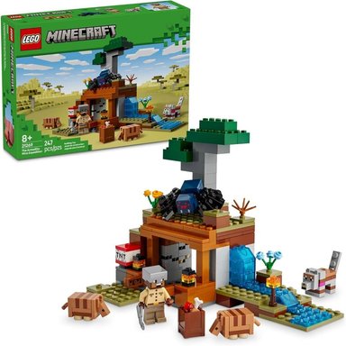 LEGO MINECRAFT EXPEDICIÓN A LA MINA DEL ARMADILLO, INCLUYE FIGURAS - 1