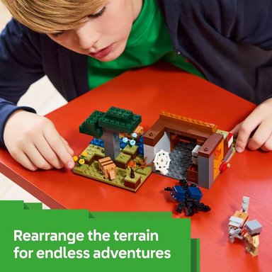 LEGO MINECRAFT EXPEDICIÓN A LA MINA DEL ARMADILLO, INCLUYE FIGURAS - 3