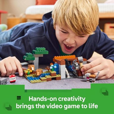 LEGO MINECRAFT EXPEDICIÓN A LA MINA DEL ARMADILLO, INCLUYE FIGURAS - 5
