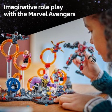 LEGO MARVEL AVENGERS ENDGAME BATALLA FINAL, INCLUYE 10 FIGURAS - 4