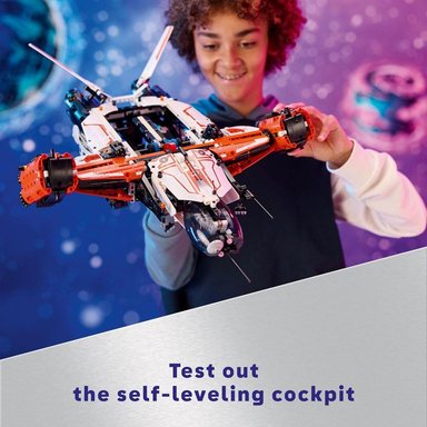 LEGO TECHNIC VTOL NAVE DE CARGA PESADA LT81, JUGUETE ESPACIAL PARA NIÑOS - 3
