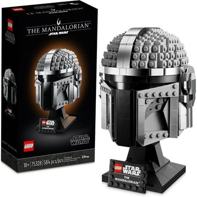 LEGO STAR WARS CASCO THE MANDALORIAN KIT COLECCIONABLE PARA CONSTRUIR Y EXHIBIR