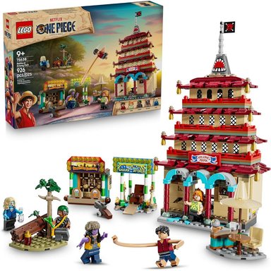 LEGO ONE PIECE BATALLA EN ARLONG PARK, SET DE CONSTRUCCIÓN Y 5 FIGURAS - 1