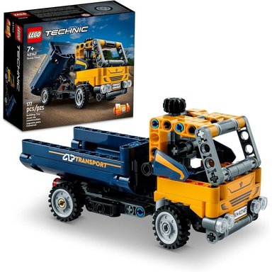 LEGO TECHNIC CAMIÓN VOLQUETE 2 EN 1 QUE SE TRANSFORMA EN EXCAVADORA JUGUETE - 1