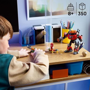 LEGO SONIC KNUCKLES VS DR. EGGMAN, SET DE CONSTRUCCIÓN CON ROBOT Y MINIFIGURAS - 2