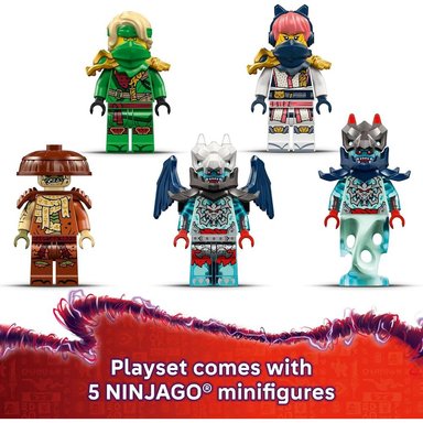 LEGO NINJAGO MECH DE LLOYD, CONSTRUCCIÓN TRANSFORMABLE CON MINIFIGURAS - 5