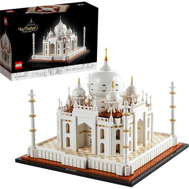 LEGO ARCHITECTURE TAJ MAHAL SET DECORATIVO DE EXHIBICIÓN PARA ADULTOS