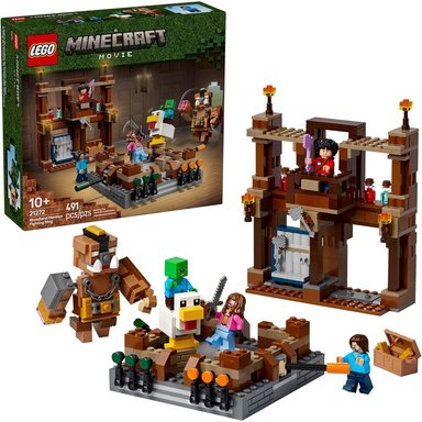 LEGO MINECRAFT RING DE LUCHA EN LA MANSIÓN DEL BOSQUE, INCLUYE FIGURAS - 1