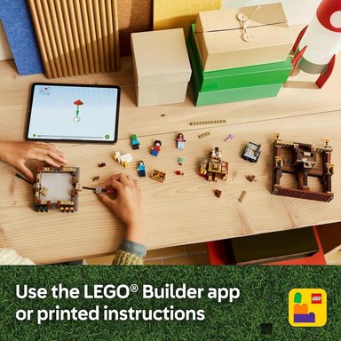 LEGO MINECRAFT RING DE LUCHA EN LA MANSIÓN DEL BOSQUE, INCLUYE FIGURAS - 6