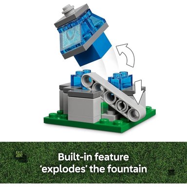 LEGO MINECRAFT ATAQUE DE GLOBOS GHAST A LA ALDEA, INCLUYE MINIFIGURAS - 3