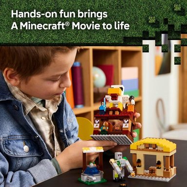 LEGO MINECRAFT ATAQUE DE GLOBOS GHAST A LA ALDEA, INCLUYE MINIFIGURAS - 5
