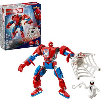 LEGO MARVEL SPIDER-MAN MECH VS. ANTI-VENOM, FIGURA DE ACCIÓN PARA ARMAR - 1
