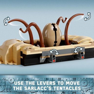 LEGO STAR WARS EL RETORNO DEL JEDI ESQUIFE DEL DESIERTO CON POZO DE SARLACC - 3