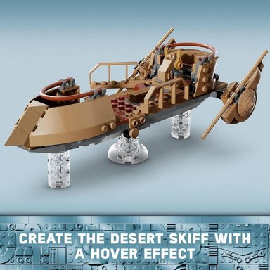 LEGO STAR WARS EL RETORNO DEL JEDI ESQUIFE DEL DESIERTO CON POZO DE SARLACC - 4