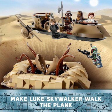 LEGO STAR WARS EL RETORNO DEL JEDI ESQUIFE DEL DESIERTO CON POZO DE SARLACC - 5
