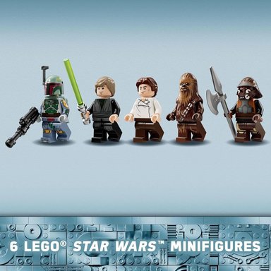 LEGO STAR WARS EL RETORNO DEL JEDI ESQUIFE DEL DESIERTO CON POZO DE SARLACC - 6