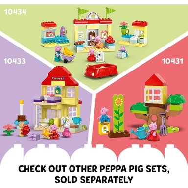 LEGO DUPLO PEPPA PIG PASEO EN BARCO, SET DE CONSTRUCCIÓN CON BLOQUES Y FIGURAS - 6