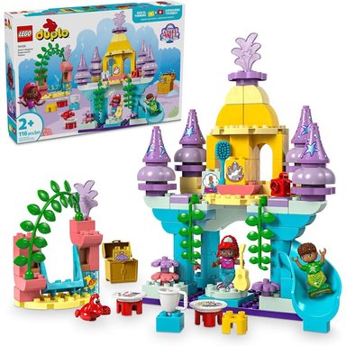 LEGO DUPLO PALACIO MÁGICO SUBMARINO DE ARIEL CON MINIFIGURA - 1