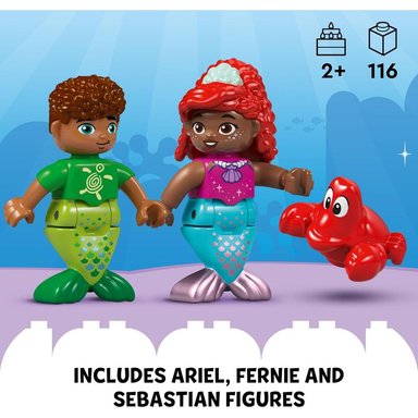 LEGO DUPLO PALACIO MÁGICO SUBMARINO DE ARIEL CON MINIFIGURA - 4