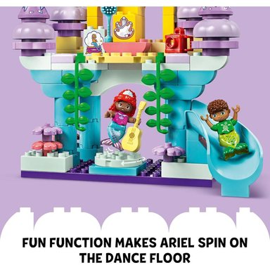 LEGO DUPLO PALACIO MÁGICO SUBMARINO DE ARIEL CON MINIFIGURA - 5