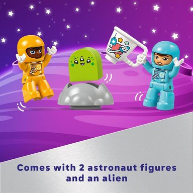 LEGO DUPLO NAVE ESPACIAL DE AVENTURA 3 EN 1, JUGUETE EDUCATIVO PARA NIÑOS - 4