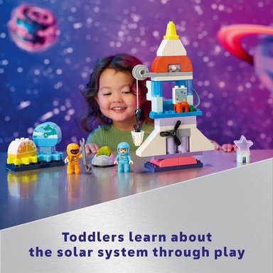 LEGO DUPLO NAVE ESPACIAL DE AVENTURA 3 EN 1, JUGUETE EDUCATIVO PARA NIÑOS - 5