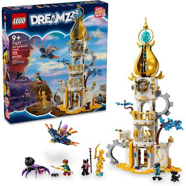 LEGO DREAMZZZ TORRE DEL HOMBRE DE ARENA, CASTILLO DE JUGUETE PARA NIÑOS