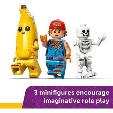 LEGO FORTNITE CAMPAMENTO DE PEELY Y SPARKPLUG, CONSTRUCCIÓN Y FIGURAS - 5