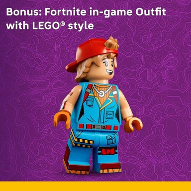 LEGO FORTNITE CAMPAMENTO DE PEELY Y SPARKPLUG, CONSTRUCCIÓN Y FIGURAS - 6