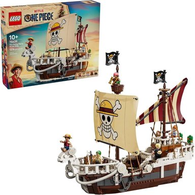 LEGO ONE PIECE BARCO PIRATA GOING MERRY, CONSTRUCCIÓN Y SET DE JUEGO