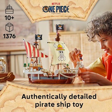 LEGO ONE PIECE BARCO PIRATA GOING MERRY, CONSTRUCCIÓN Y SET DE JUEGO - 2
