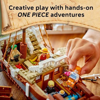 LEGO ONE PIECE BARCO PIRATA GOING MERRY, CONSTRUCCIÓN Y SET DE JUEGO - 4