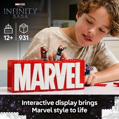 LEGO MARVEL LOGO Y MINIFIGURAS, SET COLECCIONABLE CON 5 FIGURAS - 2