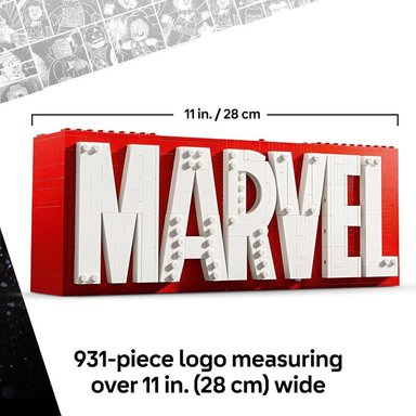 LEGO MARVEL LOGO Y MINIFIGURAS, SET COLECCIONABLE CON 5 FIGURAS - 3