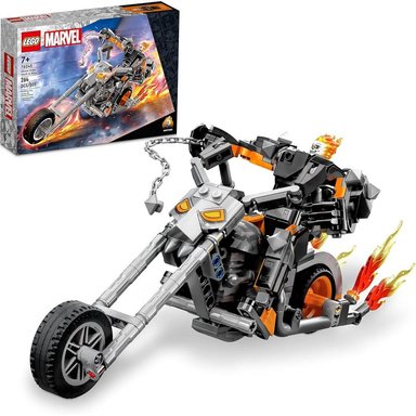 LEGO MARVEL GHOST RIDER MECH Y MOTO SET DE SUPERHÉROE ARTICULADO PARA CONSTRUIR
