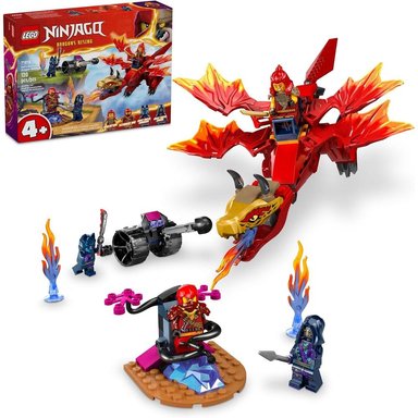 LEGO NINJAGO KAI'S SOURCE DRAGON BATTLE CON 4 FIGURAS NINJA - 1