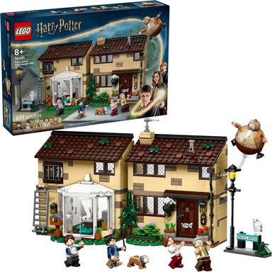 LEGO HARRY POTTER PRIVET DRIVE, CONSTRUCCIÓN Y RINCÓN DE LECTURA CON MINIFIGURA