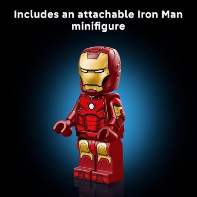 LEGO MARVEL IRON MAN MARK 3, SET ARTICULADO PARA ADULTOS COLECCIONISTAS - 5