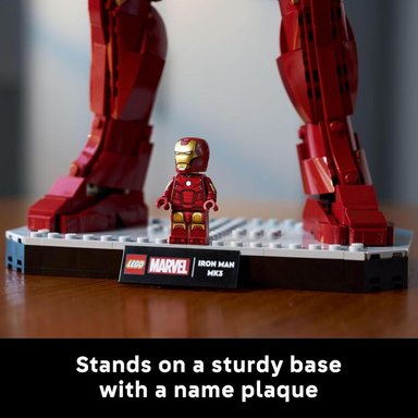 LEGO MARVEL IRON MAN MARK 3, SET ARTICULADO PARA ADULTOS COLECCIONISTAS - 6