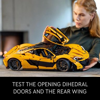 LEGO TECHNIC MCLAREN P1 HYPERCAR, MODELO COLECCIONABLE DE COCHE DE CARRERAS - 5