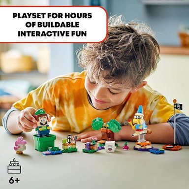 LEGO SUPER MARIO AVENTURAS DE LUIGI, SET INTERACTIVO CON 4 FIGURAS - 2